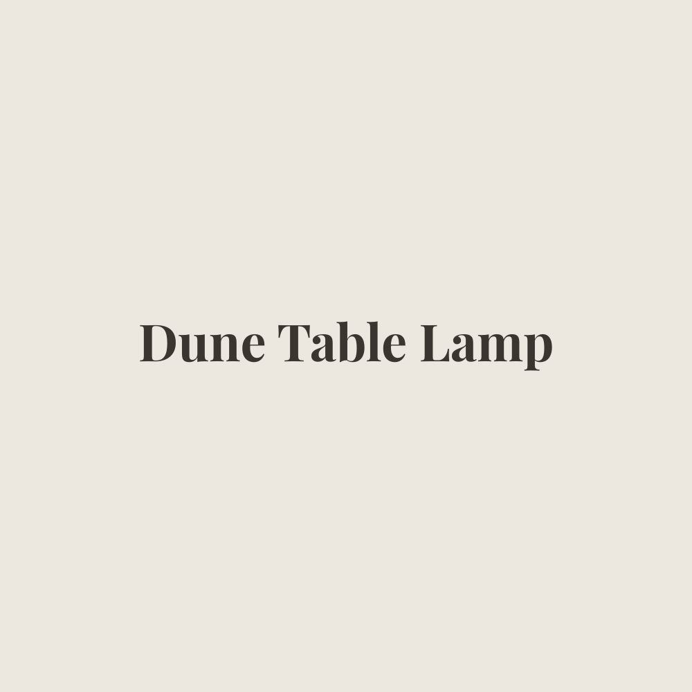 Dune Table Lamp