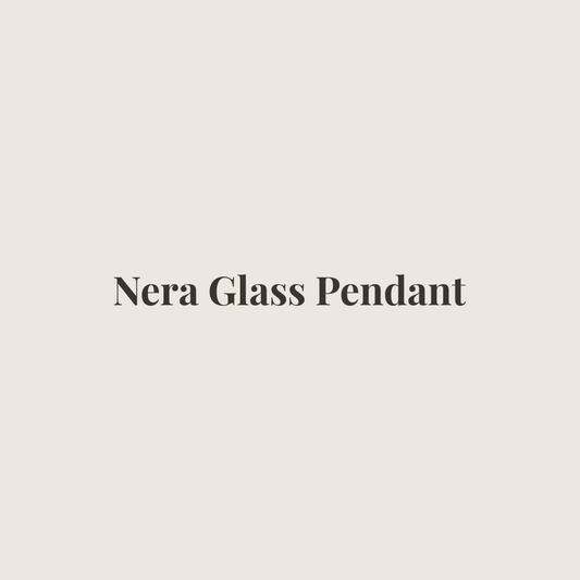 Nera Glass Pendant