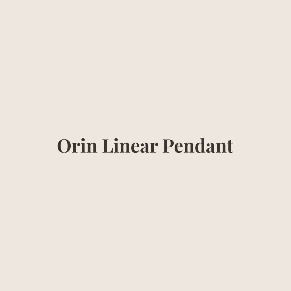 Orin Linear Pendant