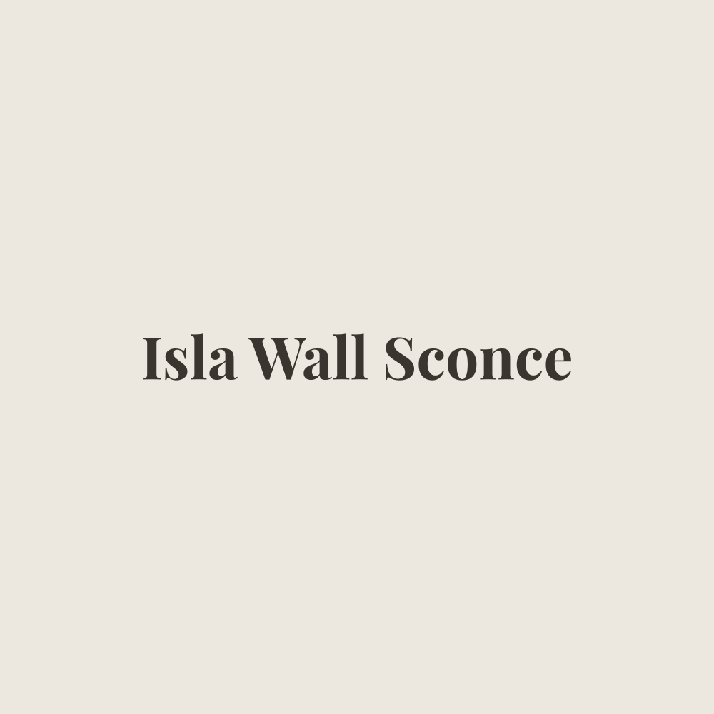 Isla Wall Sconce