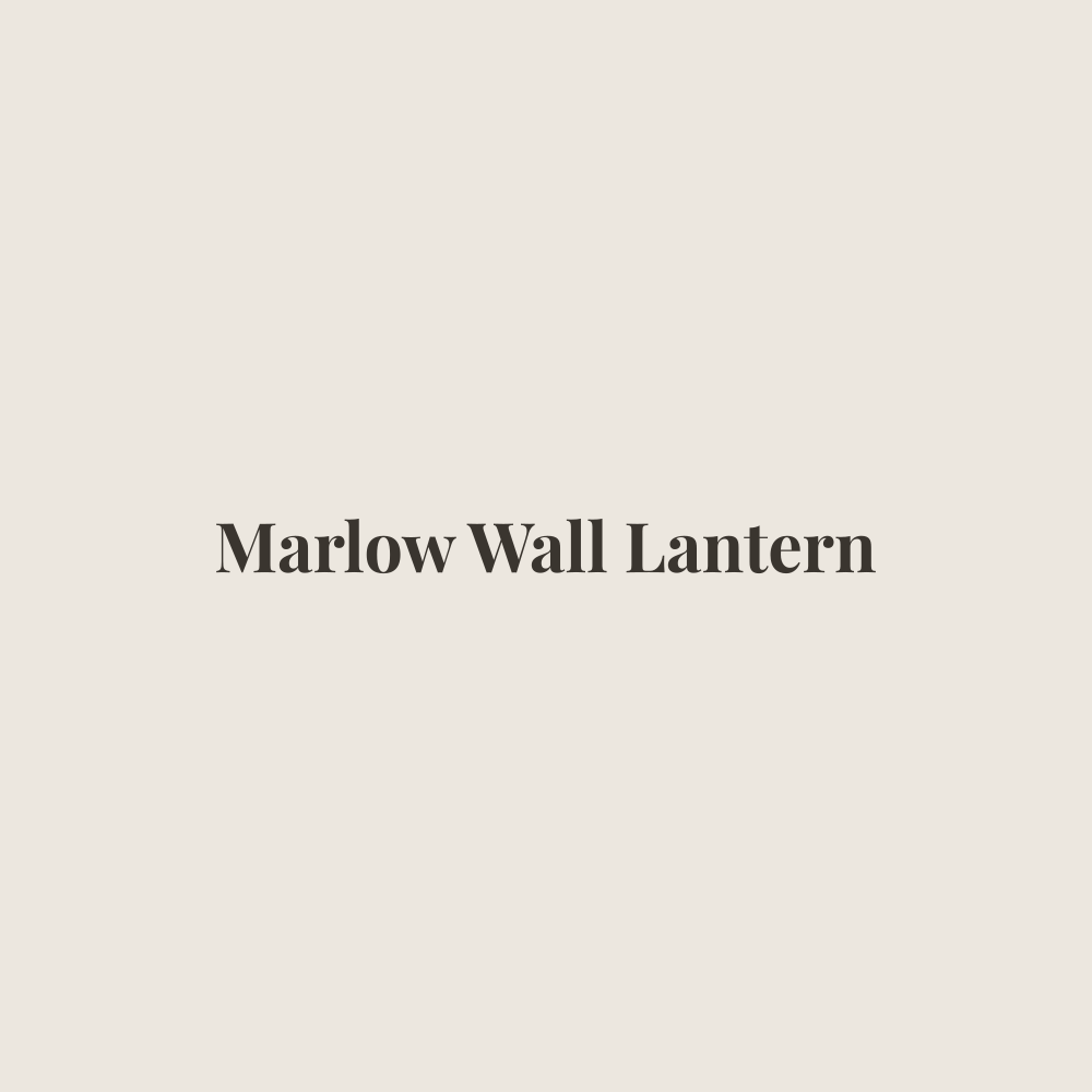 Marlow Wall Lantern
